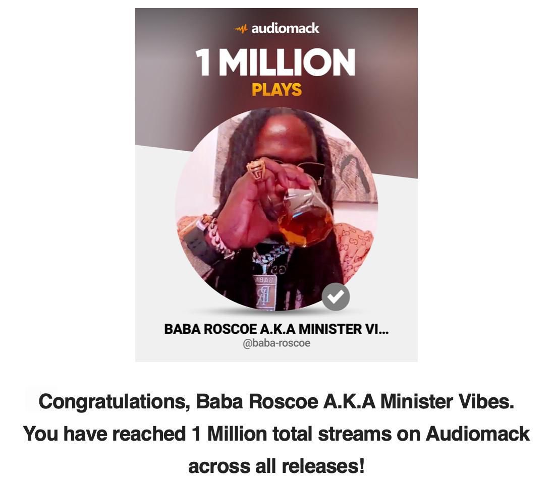 minister_vibes's tweet photo. Gratitude 🙏🏾 @audiomack https://t.co/blM4pfwniM