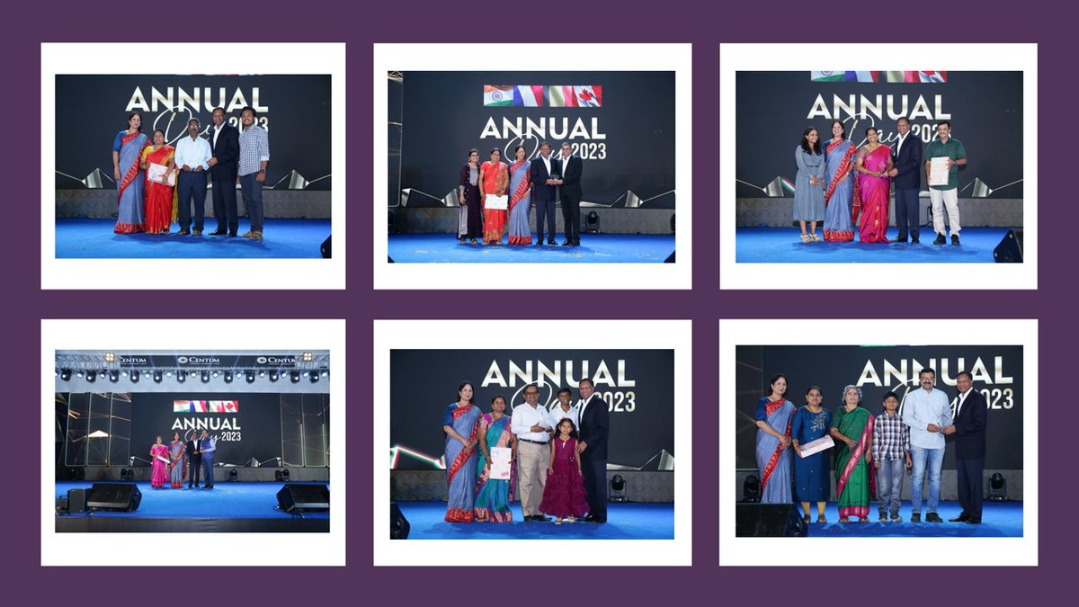 centumelec's tweet photo. Centum’s 29th Annual Day was a day full of laughter, bonding and celebrations. Dance, drama, entertainment, awards…all the elements woven together created a wonderful experience for the Centum employees.

Our deepest appreciation to all our employees and the team from France. https://t.co/kZ0B3j8Hug