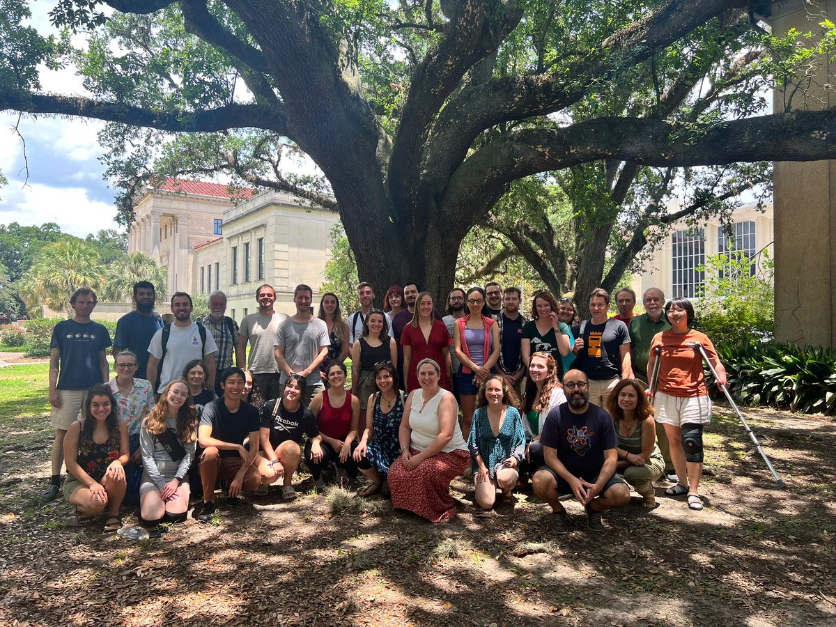 Bittersweet to be leaving Baton Rouge, LA after spending a week and a half here at the #DEB2023 thematic school learning about Dynamic Energy Budget modelling. It was a fantastic course and I am so grateful I was able to take part and meet all of these wonderful folks. ✌🏻😊📚