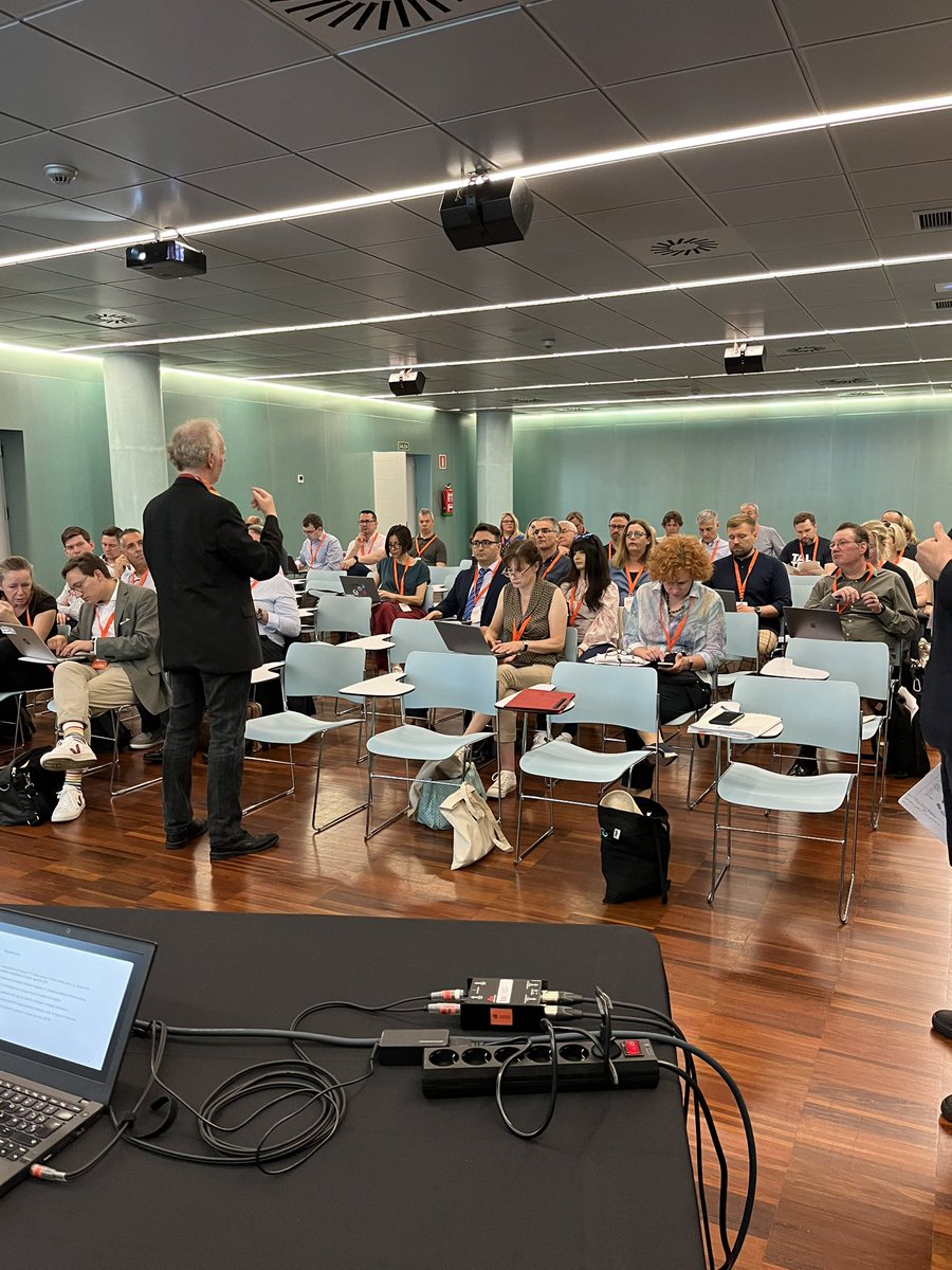 NinaTayar's tweet photo. Implementing a data-driven framework for measuring digital readiness across European universities by Konstantinos Tsimpanis @EUNIS_IT @UCC_UVigo @uvigo #eunis23 https://t.co/Fv842xcDUR