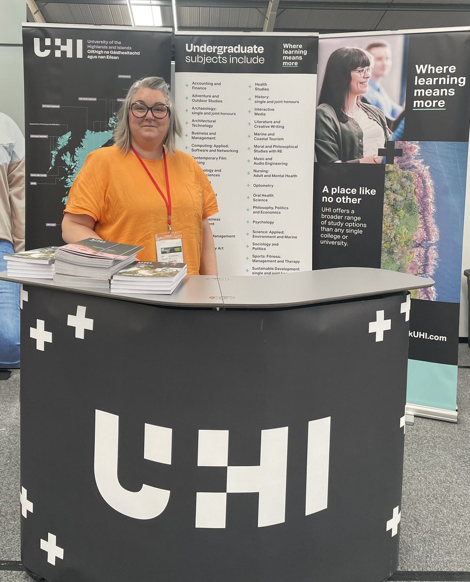 I am at Leeds University for the next 2 days, please come say hi, grab a mini course guide and see where <a href="/ThinkUHI/">UHI</a> can take you 🎓 #ThinkUHI #UCASLeeds