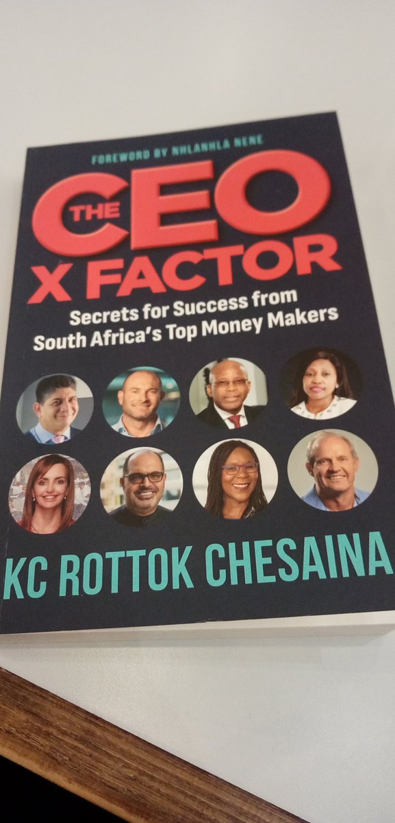 Just Xavier (@justxavierb) on Twitter photo A recent release that is possibly a future Best Seller grants the reader insights from some of the Top CEOs in South Africa.
I have only read <a href="/mteton/">Mteto Nyati</a> chapter in the book which was a good read in about 8 pages & heavily referenced his best seller.
Get it, you won't regret it A recent release that is possibly a future Best Seller grants the reader insights from some of the Top CEOs in South Africa.
I have only read <a href="/mteton/">Mteto Nyati</a> chapter in the book which was a good read in about 8 pages & heavily referenced his best seller.
Get it, you won't regret it