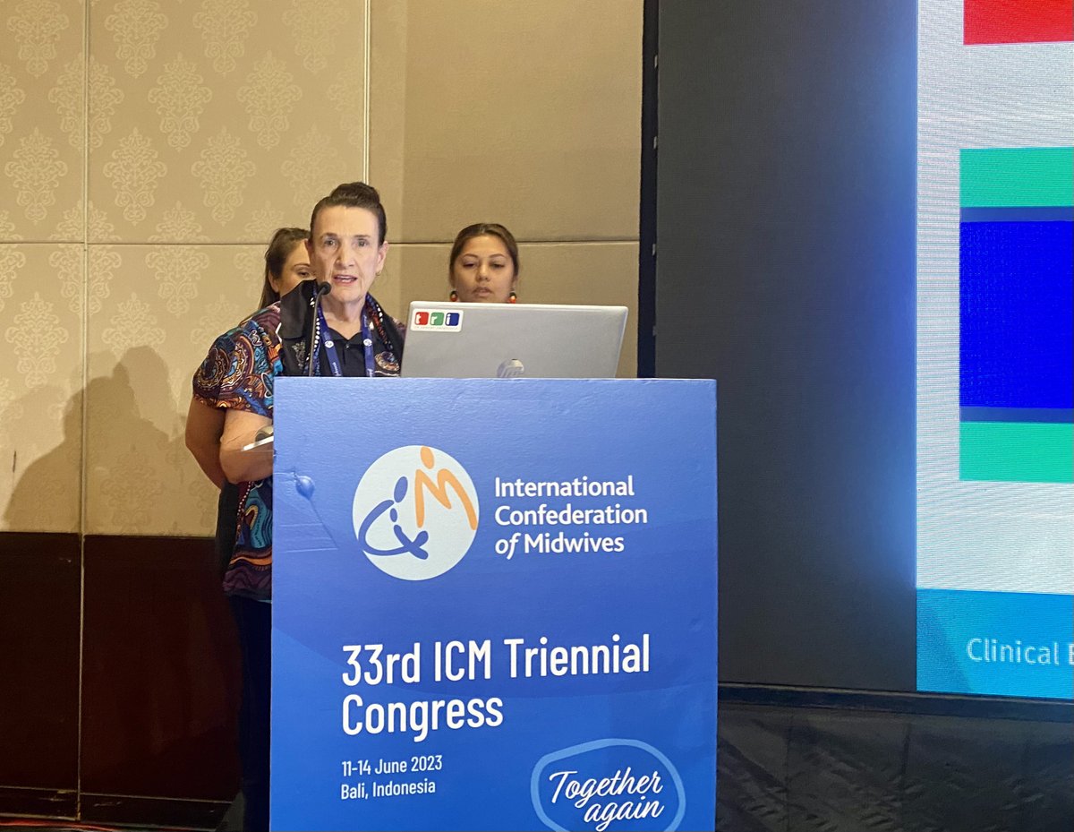 📢 Exciting highlights from Day 2 of ICM Congress in Bali! 🌺 

The day's plenary highlighted the crucial role of #midwives and their associations in emergencies, spotlighting speakers from Ukraine 🇺🇦 & Haïti 🇭🇹

Read more 👇 #ICM2023 #MidwivesInBali

ow.ly/7p6F50ONPBl