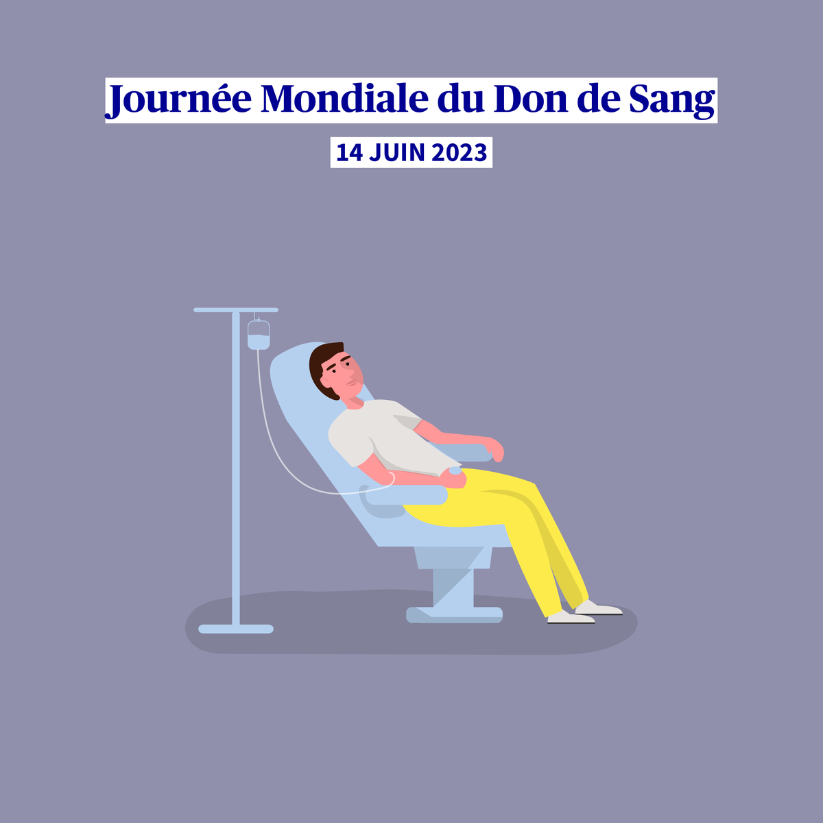 BoublinMartin's tweet photo. [ 14 JUIN - Journée mondiale du don de sang ]

Célébrons la vie, donnons notre sang 🙏
Grâce à vous, chères donneuses et chers donneurs, ce sont des milliers de malades qui sont soignés chaque année 💪 https://t.co/Ccgr8VPbV6