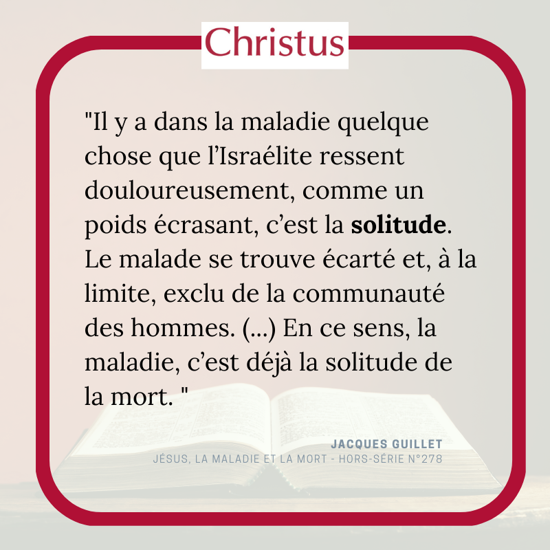 Découvrez l'article de Jacques Guillet "Jésus, la maladie et la mort" dans le nouveau hors-série de Christus "Avec la Bible, traverser les épreuves"👉 revue-christus.com/numero/avec-la…
🫴dispo en version papier et en epub