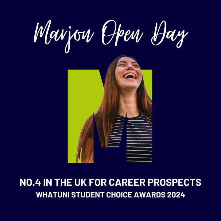 Join us for our upcoming Open Days on Friday 23rd and Saturday 24th June 🎉

Chat with staff and students, take a tour and get answers to all your questions. 

Book now: marjon.ac.uk/open-days
