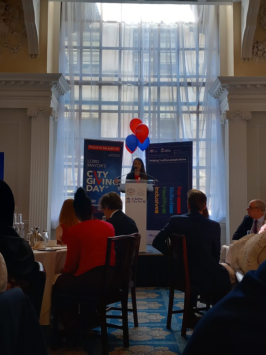 This morning City leaders heard guest speakers including <a href="/pranathipraveen/">Pranathi</a> from @EY_UKI <a href="/SamSims_CEO/">Sam Sims</a> <a href="/Nat_Numeracy/">National Numeracy</a> and Charles Fulton <a href="/JumbleBeeUK/">Jumble Bee</a> on how to best showcase their charitable and community work on City Giving Day on September 26. #cgd #peoplematter