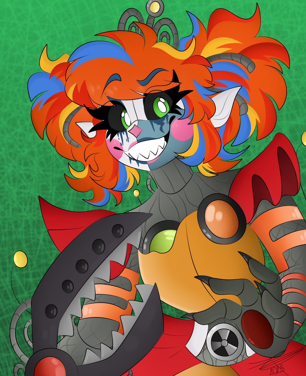 Scrap Baby!! :D
#fnaf #fivenightsatfreddys #fnaf6 #FFPS #fnafart #fnaffanart #ScrapBaby #ArtistOnTwitter