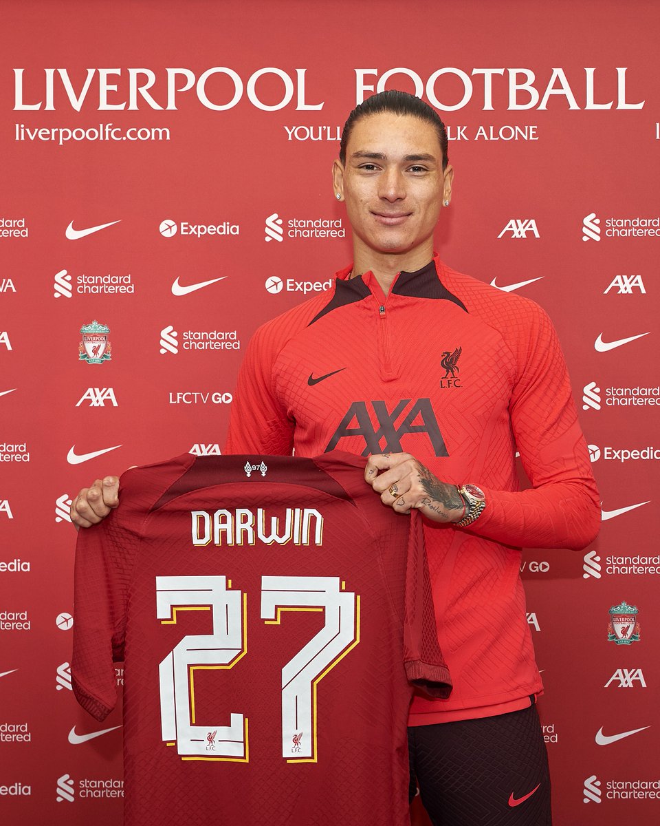 On this day last year, <a href="/Darwinn99/">Darwin Núñez</a> joined the Reds 🫡
