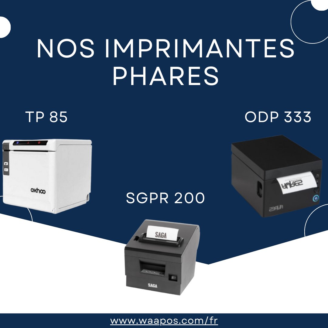 Waapos_com's tweet photo. Découvrez nos 3 modèles phares !

🌟  La SGPR-200 de PERIMATIC ! 💼💪 

🔒 L'imprimante  de caisse ODP 333 de AURES est votre partenaire de confiance ! 💼💡  

💻 Le TP 85 d'Oxhoo avec son ouverture frontale pratique ! ⚡️💼  

#PERIMATIC #AURES #Oxhoo #ImprimantesCaisse https://t.co/9kra11MOn3