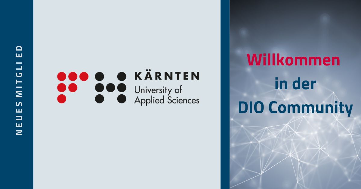 DIO – Data Intelligence Offensive (@data_dio) on Twitter photo Carinthia University of Applied Sciences / <a href="/FHKaernten/">FH Kärnten</a> 𝐢𝐬𝐭 𝐣𝐞𝐭𝐳𝐭 𝐃𝐈𝐎-𝐌𝐢𝐭𝐠𝐥𝐢𝐞𝐝 - 𝐰𝐢𝐥𝐥𝐤𝐨𝐦𝐦𝐞𝐧!
Lies hier mehr: ow.ly/Ixor50ONPlP Carinthia University of Applied Sciences / <a href="/FHKaernten/">FH Kärnten</a> 𝐢𝐬𝐭 𝐣𝐞𝐭𝐳𝐭 𝐃𝐈𝐎-𝐌𝐢𝐭𝐠𝐥𝐢𝐞𝐝 - 𝐰𝐢𝐥𝐥𝐤𝐨𝐦𝐦𝐞𝐧!
Lies hier mehr: ow.ly/Ixor50ONPlP