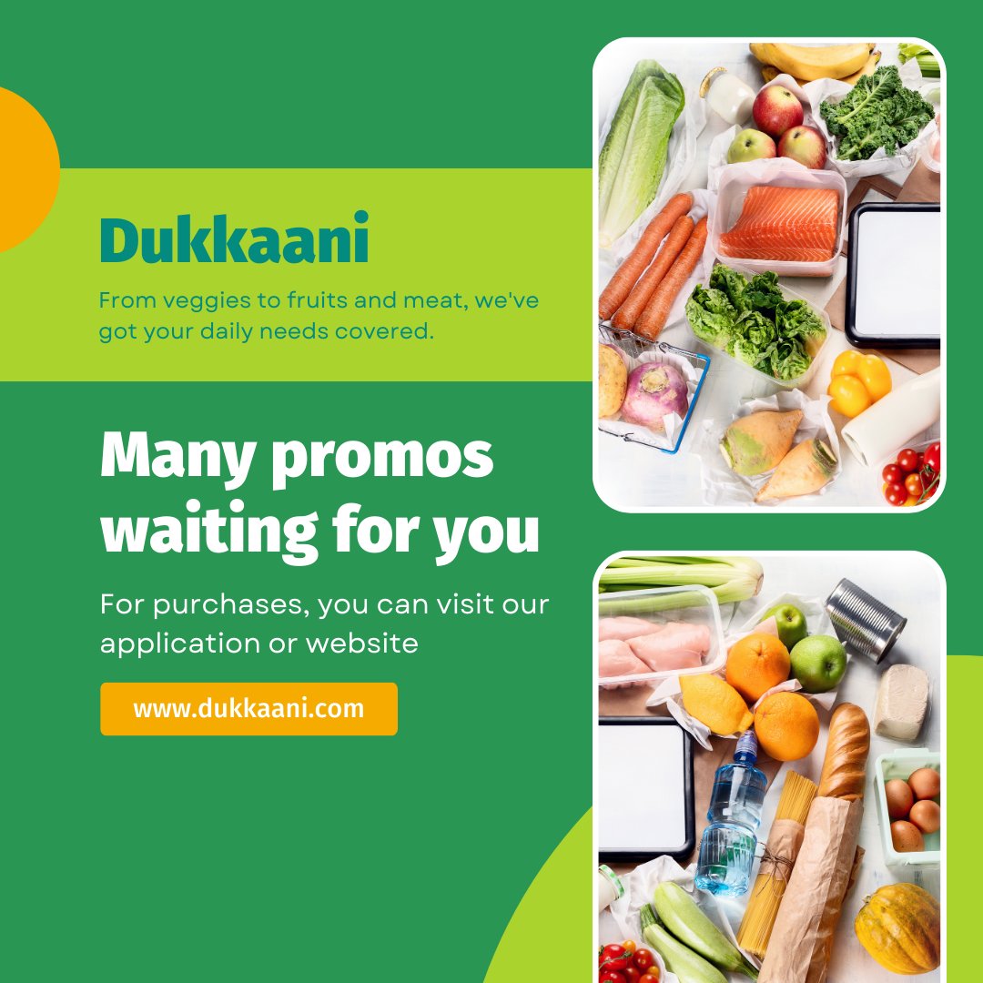 DukkaaniSS's tweet photo. Unlock a world of savings and delights with the Dukkaani app! 📲✨ Download now and discover the incredible promos and offers that await you. From exclusive discounts to special deals, your shopping experience just got even better. Don't miss out on the excitement! 💥 https://t.co/egs9EUZ8yb