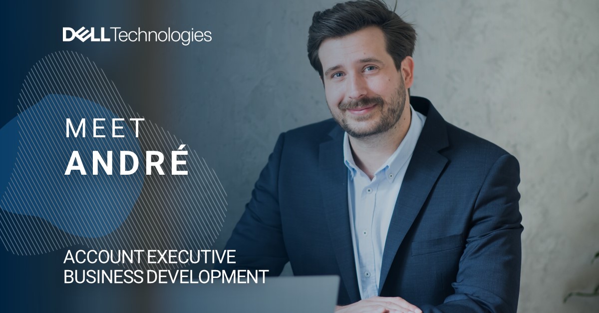 Erfahre mehr über André Volkmer und seinen Karriereweg zum Account Executive Business Development: 
dell.to/3qFL7ZS Du möchtest auch eine #Karriere im #Sales starten? Bewirb dich jetzt fürs Sales #Graduate Program: dell.to/3nLeTe7
#iwork4dell #trainee