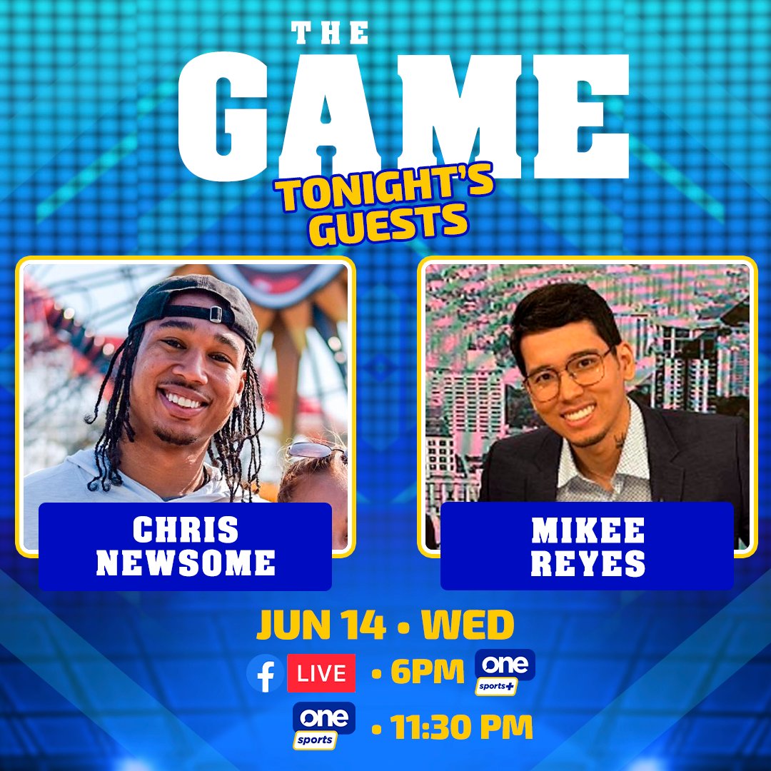 One Sports on Twitter "Sina Chris Newsome at Tito Mikee ang
