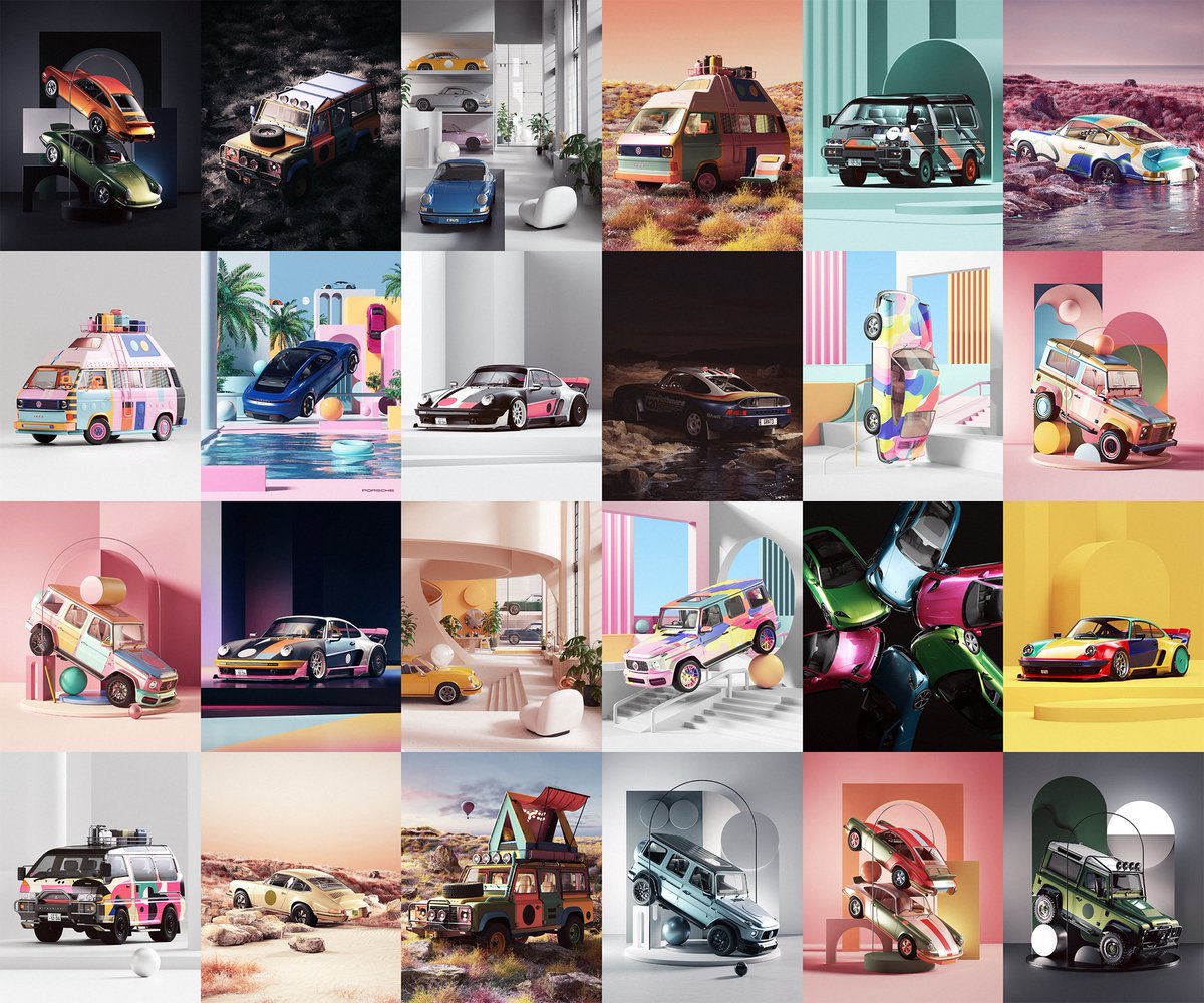 All of my car work in one piece.