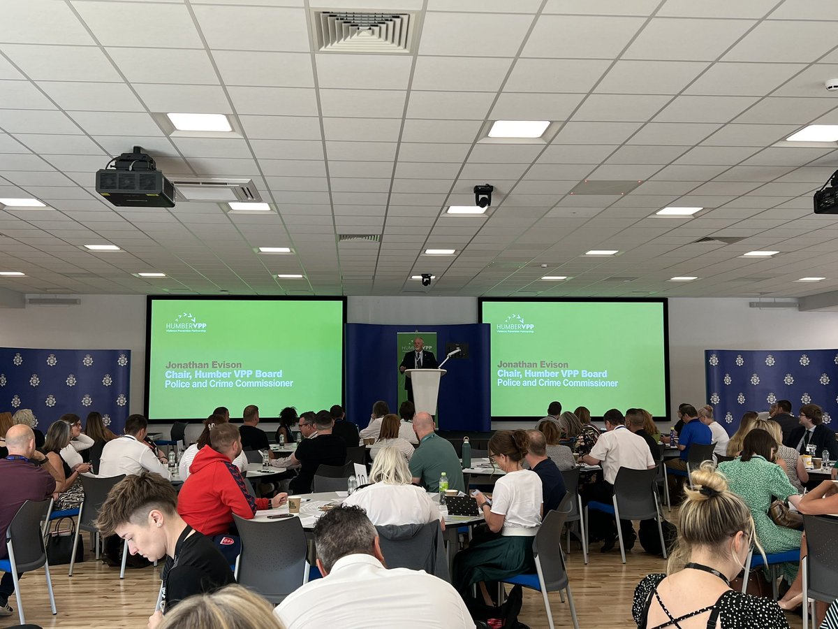 HumberVPP's tweet photo. Jonathan Evison, PCC and chair of Humber VPP board opens the conference! #vppconf https://t.co/QzQwSDwJpc
