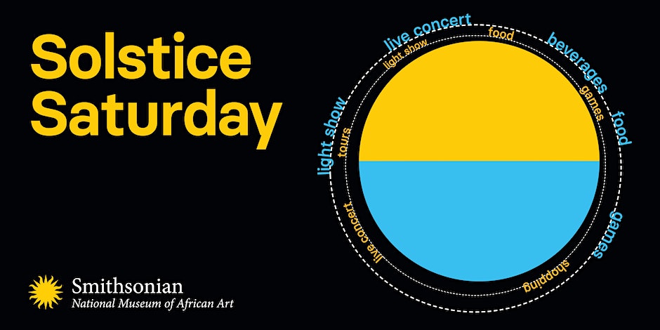 Solstice Saturday kicks off with NMAFA's Sounds of Africa concert series celebrating 50 years of Hip-Hop! Register here : t.ly/yDQ2 #SolsticeSaturday