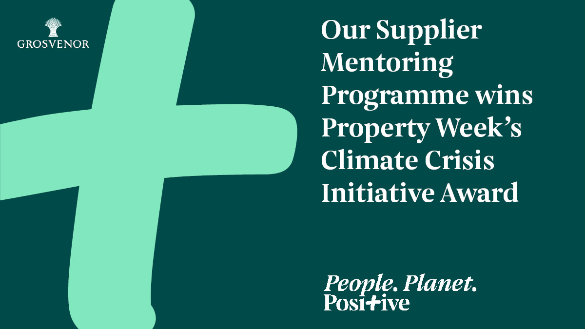 Grosvenor Property UK (@grosvenorpropuk) on Twitter photo Last night we won the <a href="/PropertyWeek/">Property Week</a> Climate Crisis Initiative – recognising the impact of our supplier mentoring scheme, which helped 28 SMEs gain a science based target.
Find out more here
propertyweek.com/insight/proper…
#PeopleAndPlanetPositive Last night we won the <a href="/PropertyWeek/">Property Week</a> Climate Crisis Initiative – recognising the impact of our supplier mentoring scheme, which helped 28 SMEs gain a science based target.
Find out more here
propertyweek.com/insight/proper…
#PeopleAndPlanetPositive