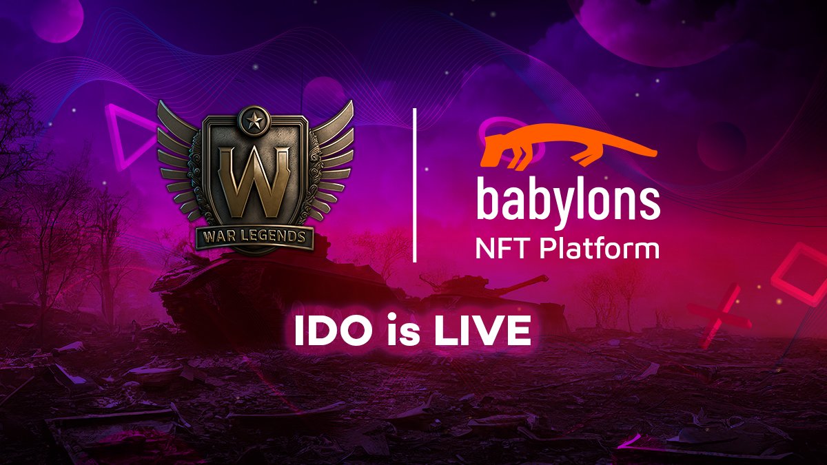 🚀 .@warlegendsco IDO is now LIVE! You can participate in War Legends IDO on Babylons! 👀 Join this breathtaking experience! babylons.io/collection/56/…