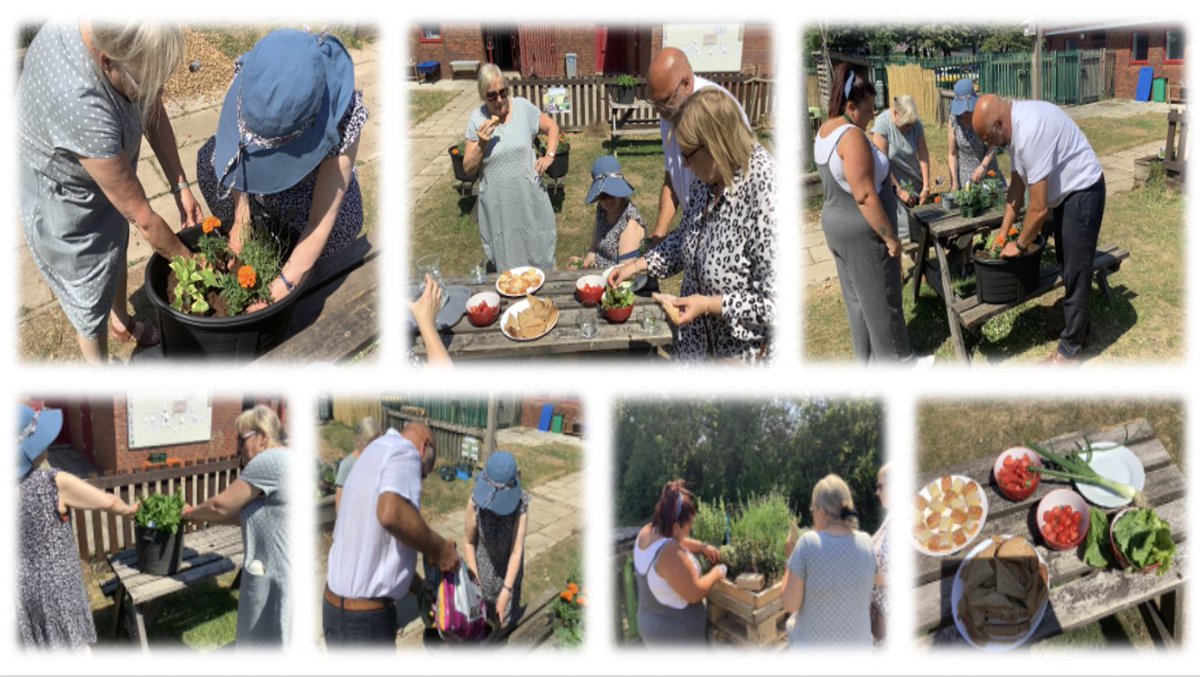 Our enthusiastic Governors enjoying yesterday’s learning walk. Planting flowers in our Hendre Haven and enjoying an afternoon tea with produce from our garden. They were incredibly impressed with our amazing staff and pupils 💙💙💙