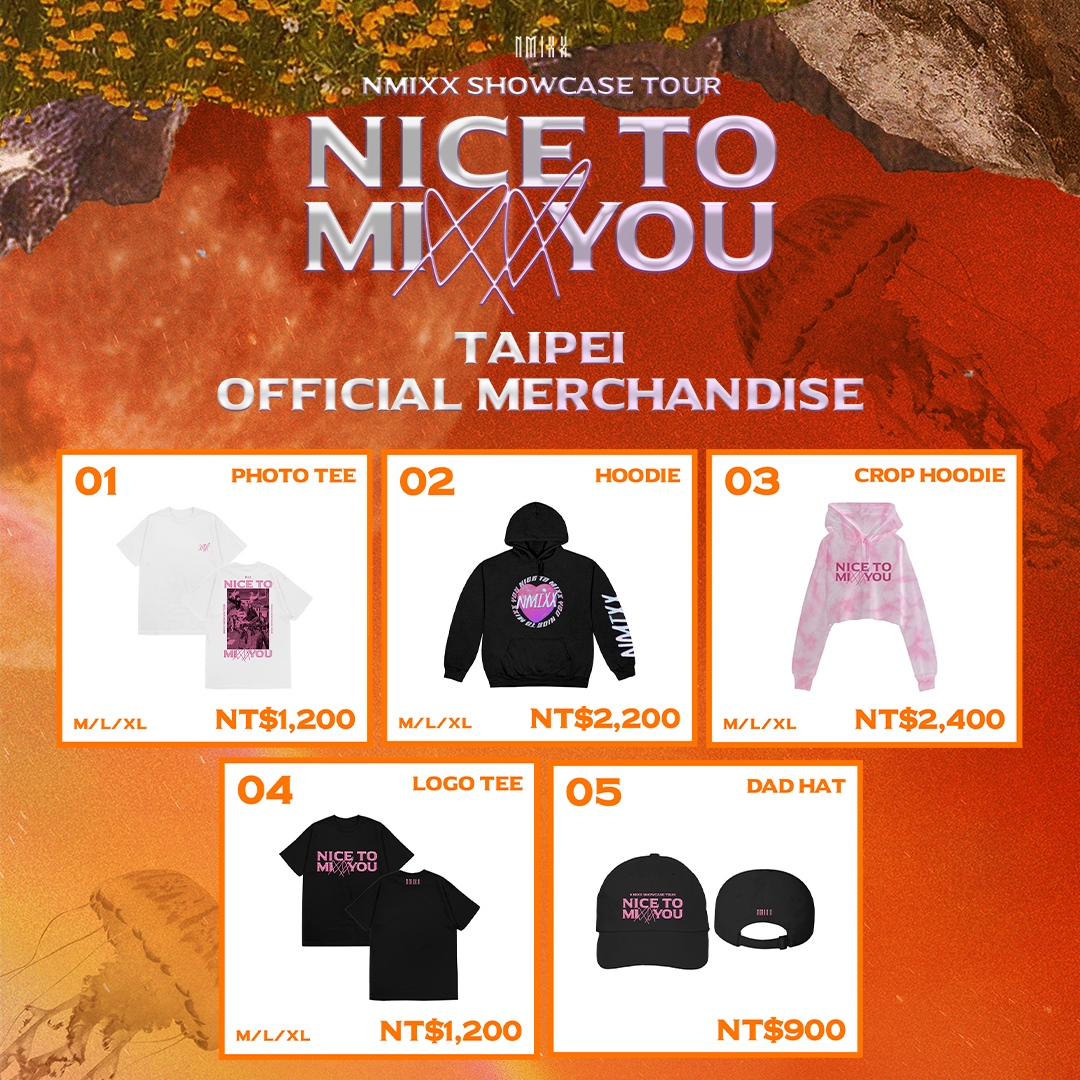 #NMIXX SHOWCASE TOUR <NICE TO MIXX YOU> in TAIPEI #周邊商品公開 Official Merch Info here!⁠