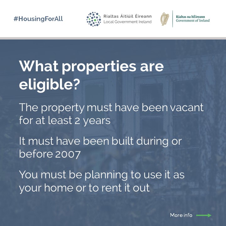 Meath County Council on Twitter "Have you a vacant property which