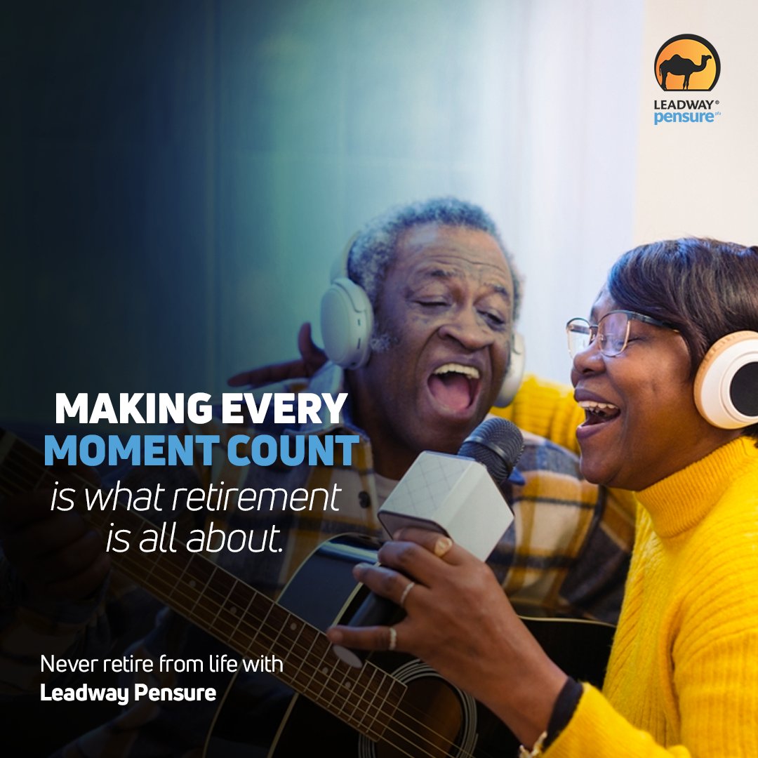 LeadwayPensure's tweet image. Enjoy your retirement to the fullest!

Send us a DM to get started!

#leadwaypensure #Pensionplans