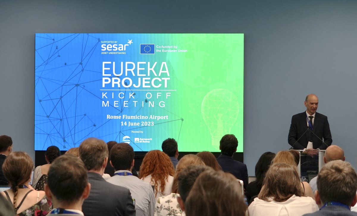 Digital European Sky #EUREKA project launched today! Co-funded by @SESAR3JU, the consortium of 35 European members led by Eurocontrol aims to accommodate vertiport operations to enable Urban Air Mobility (UAM).
#EUREKA #SESAR3JU #UAM #Uspace #eurocontrol #ADR