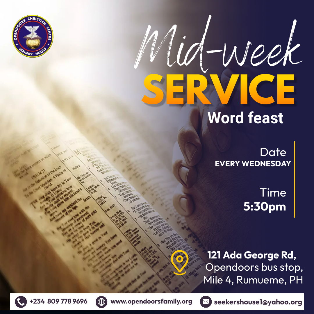 Join us for an enriching mid-week experience! Savor powerful teachings, uplifting worship, and connect with a vibrant community. Wednesdays just got better. Don't miss out!
#sunday #glory #HolySpirit #odcc #church #family #grace #jesuschrist #foryoupage #fyp #foryou #Jesus #love