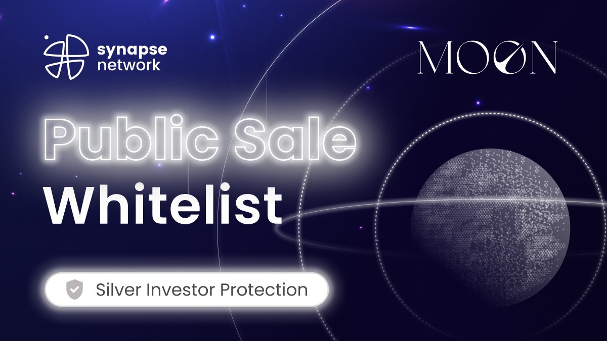 WL competition for the upcoming <a href="/BuildMOON/">MOON 🌙</a> Public Sale is now available 🌕 

WL allocation per wallet: 100$ 
Number of wallets: 50 

JOIN NOW ⤵️ 
gleam.io/QQKHe/synapse-…