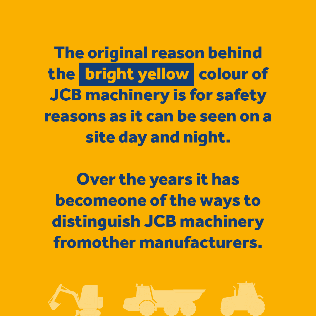 interpartuk's tweet photo. Following on from last week's fact that stated JCBs were originally red and white...#JCBFacts #Interpart https://t.co/Hi6lR4NeoJ