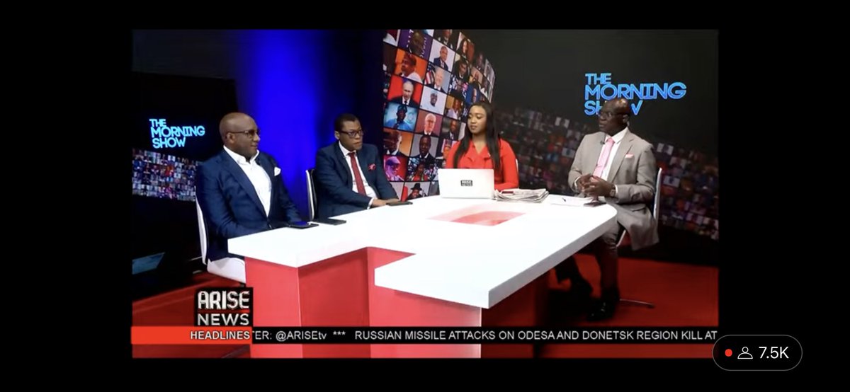 Allen Onyema of @FlyAirPeace is live on #TheMorningShow here @ARISEtv to shed light on the allegations and points made by Former Aviation Minister @HadiSirika. He is about to spill the bean, promising to speak only the truth. A must watch.