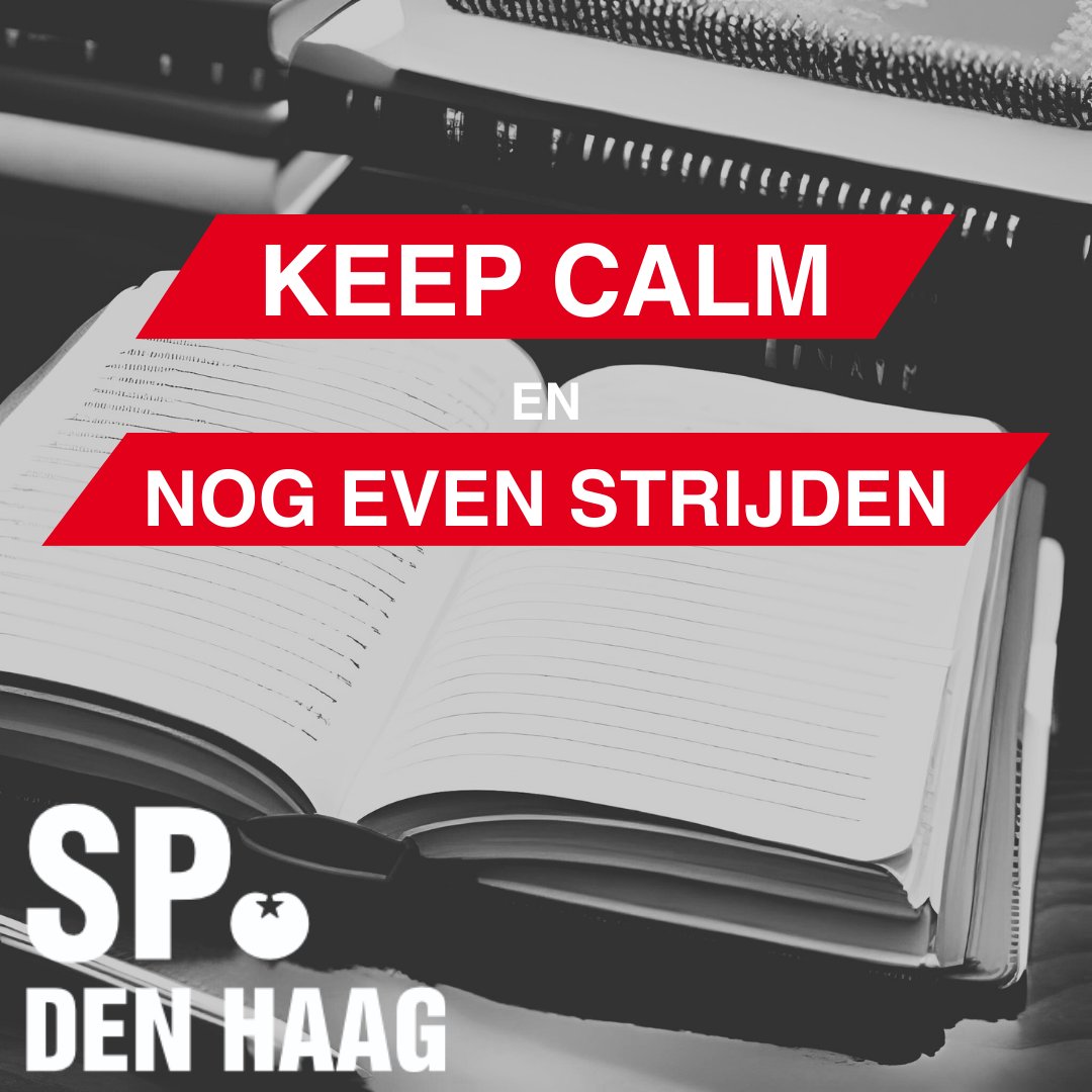 SPdenhaag's tweet photo. De laatste loodjes tot de uitslag van de schoolexamens zijn voor velen het zwaarst - namens SP Den Haag wensen we alle scholieren en ouders succes! π #examen #uitslag #keepcalm #spdenhaag https://t.co/6ZmTvDJUal