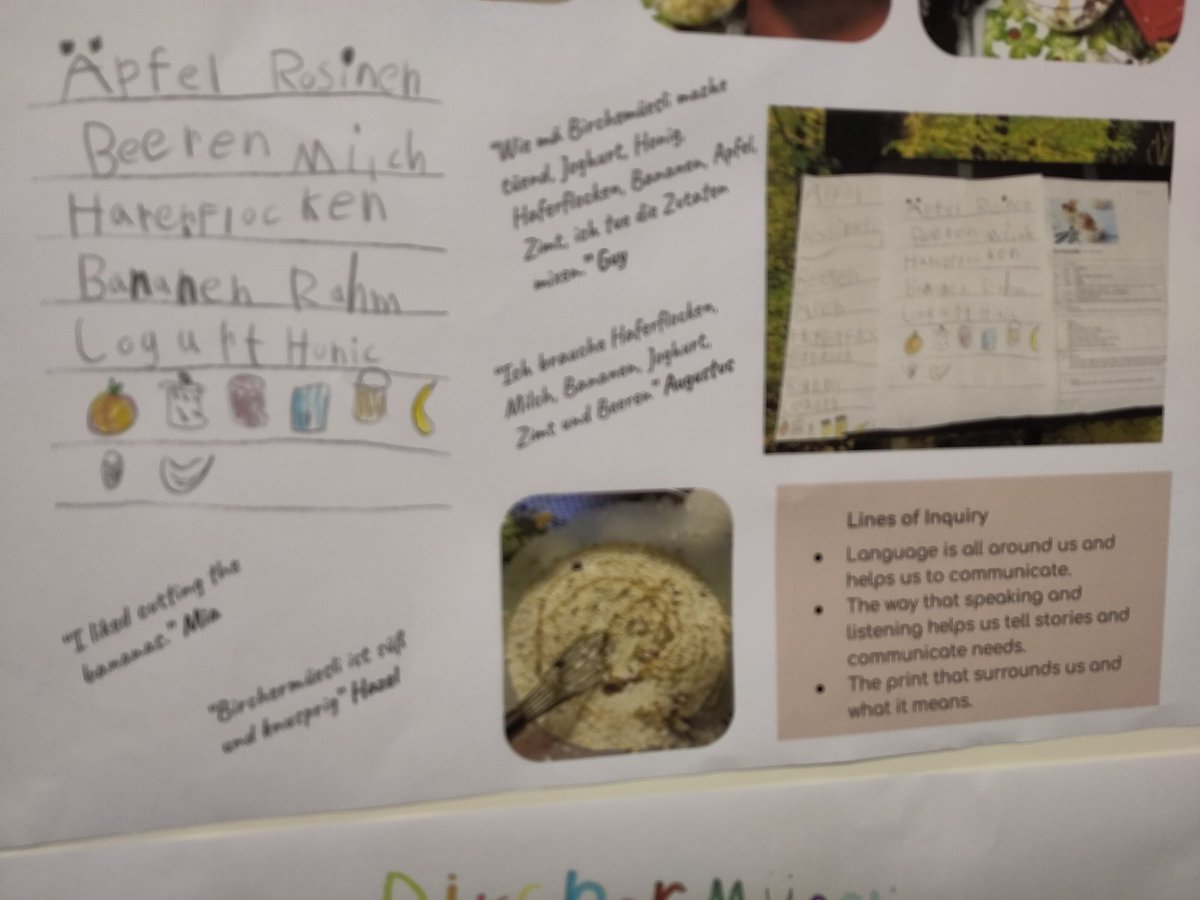 A yummy treat for snack courtesy of the KG children, applying their German language learning and connecting to our host culture <a href="/ISZL/">International School of Zug and Luzern (ISZL)</a>