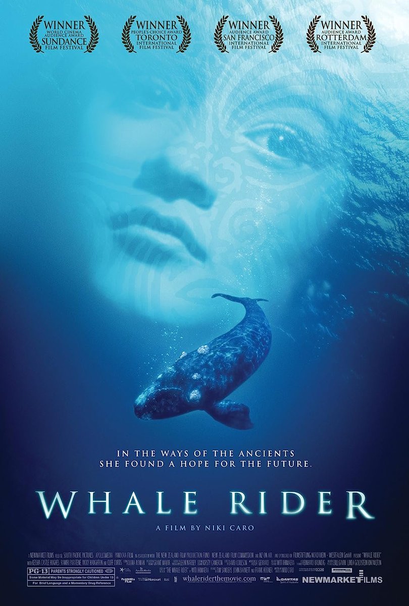 #NowWatching WHALE RIDER #NikiCaro #KeishaCastleHughes #CliffCurtis #RawiriParatene #VickyHaughton #GrantRoa #ManaTaumaunu #RachelHouse #TaungaroaEmile #TammyDavis #MabelWharekawa #RawiniaClarke #TaheiSimpson #RoiTaimana #52FilmsByWomen