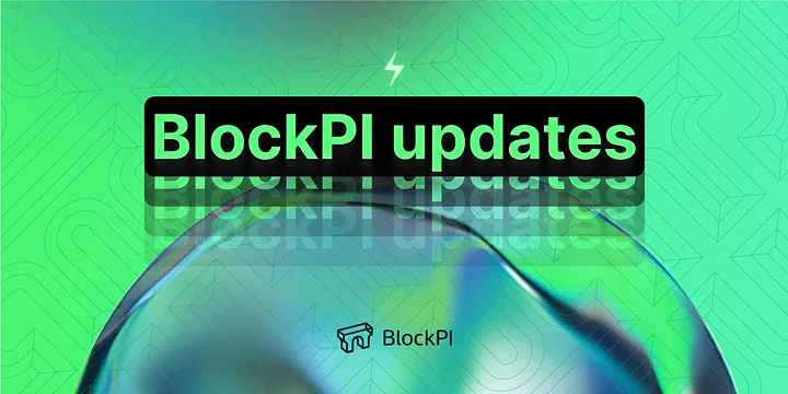 candy3319929857's tweet image. At #BlockPI, we believe in the power of continuous improvement and innovation. Over the past month, we’ve been hard at work refining our platform, implementing 10 upgrades to provide our users with the cutting-edge performance and reliability.
medium.com/@blockpi/block…