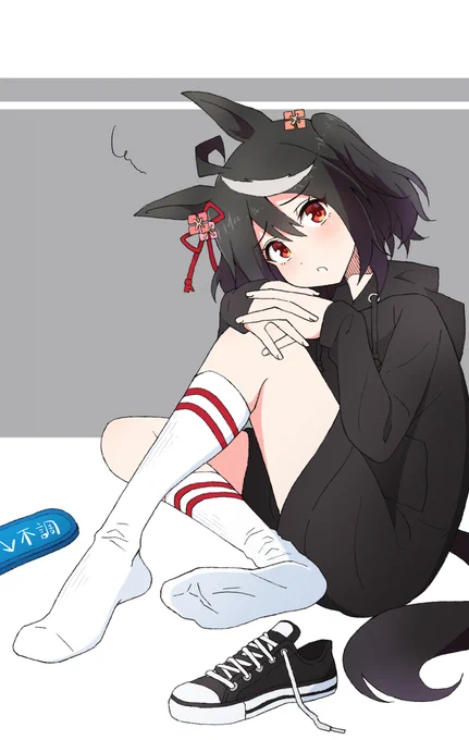 マイルのチャンミでは出番がなくて拗ねているキタちゃん #ウマ娘 #キタサンブラック
