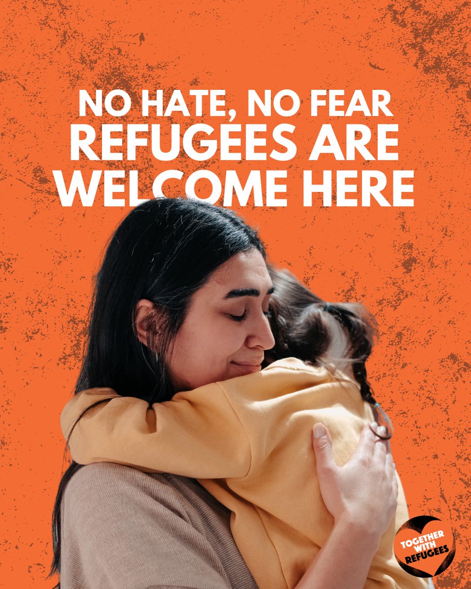 This government wants to ban the human right to claim asylum.⁣
⁣
It's up to each and every one of us to stand it. No hate, no fear, REFUGEES ARE WELCOME HERE.⁣
⁣
Find ways you can raise your voice against this bill: togetherwithrefugees.org.uk/get-involved/s…
⁣
#TogetherWithRefugees, always.