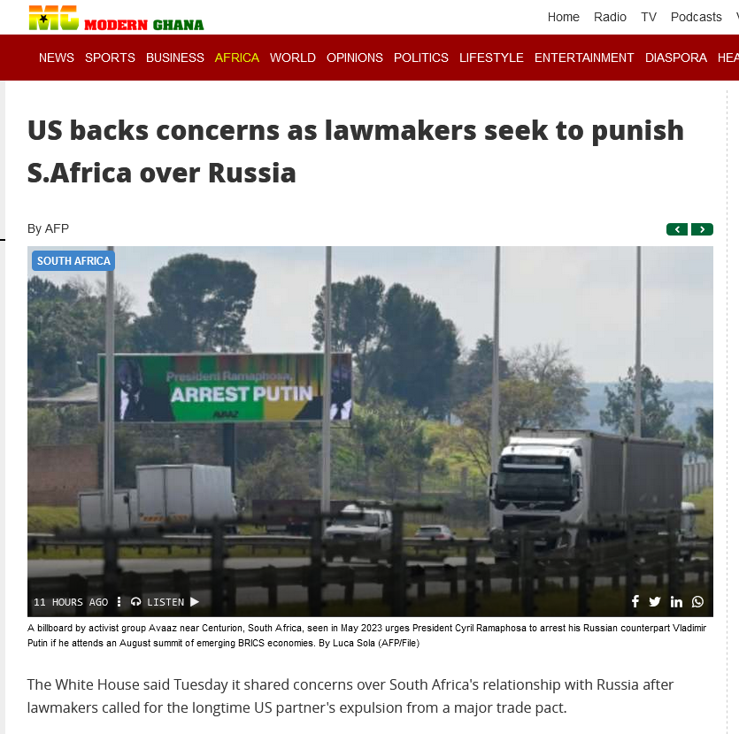 RusEmbGhanaEng's tweet photo. Make no mistake!

When Ukraine seeks to join NATO - it's a democratic choice of a sovereign state.
When https://t.co/OwoHj9XOMz proposes a peace solution - it's a "security partnership with Russia" that must be punished.

This is the essence of their so-called "rule-based order"! https://t.co/6JuCsdmITx