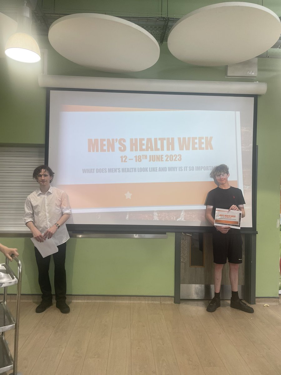 A huge thank you to our Year 10 students for planning, preparing and leading our assembly this week! Both students shared personal stories and experiences! We are so proud of you! #MensHealthWeek2023 #BBA #Studentled  ⭐️⭐️