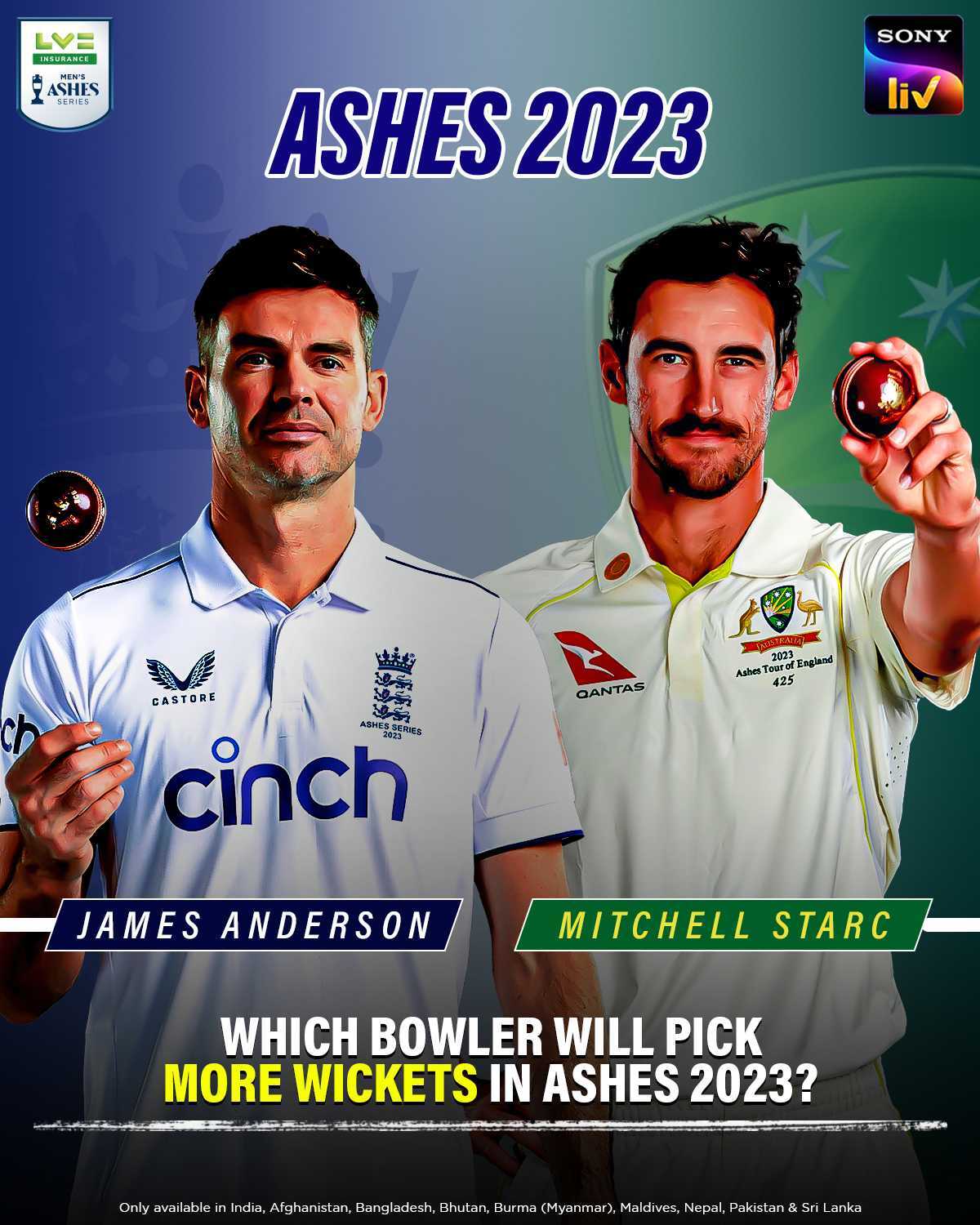 Ashes live sony best sale liv