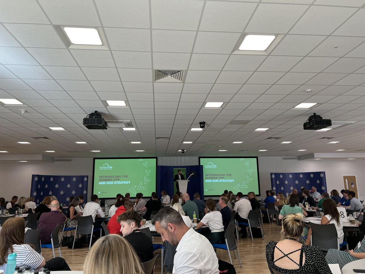 HumberVPP's tweet photo. Our next speaker is our VPP director, Richard Kendall. Richard introduces the VPP and explains the focus and strategy. We will also look at the headlines from our first year operating. #vppconf https://t.co/1T9yugW5wd