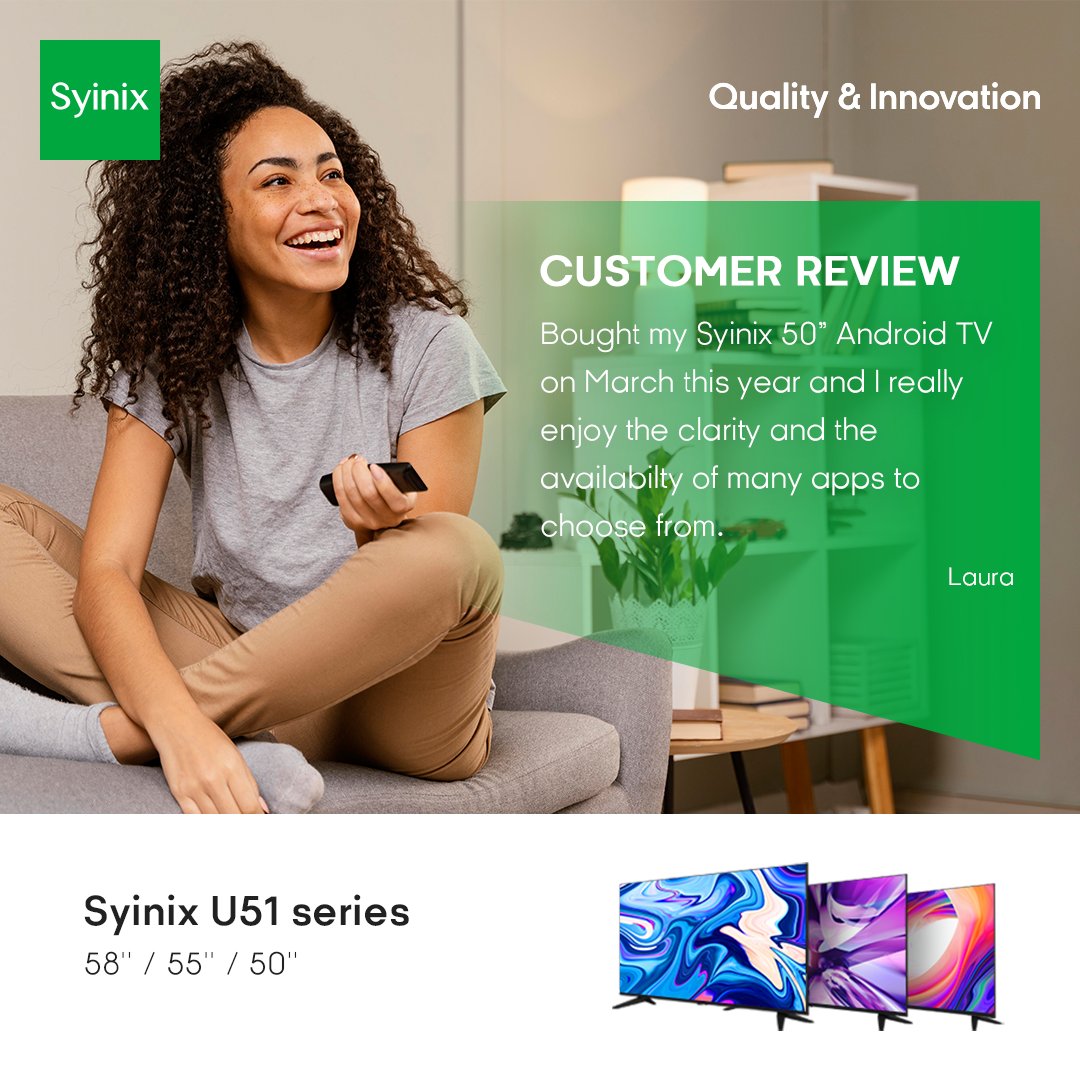 Customer apreciation post🕺🕺
#SyinixelectronicsKE #AndroidTV