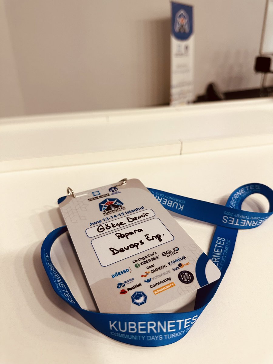 kafayakoydum's tweet image. Bugün Kubernetes Community Days Turkey etkinliğindeyim 💻 #Kubernetes #kubernetescommunitydays