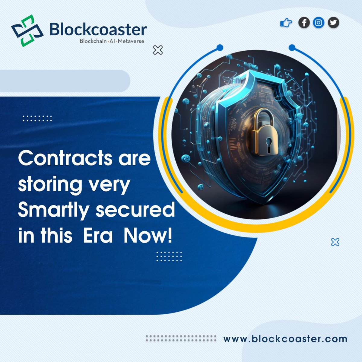 Block_Coaster's tweet photo. Era is going ahead for the Smart Contract!
#blockcoaster #blockchain #blockchaintechnology #smartcontract #contractsecurity #smartcontracts #smartcontractsecurity #security #defi #metaverse #ai #crypto #cryptocurency https://t.co/OGKOGegrMn