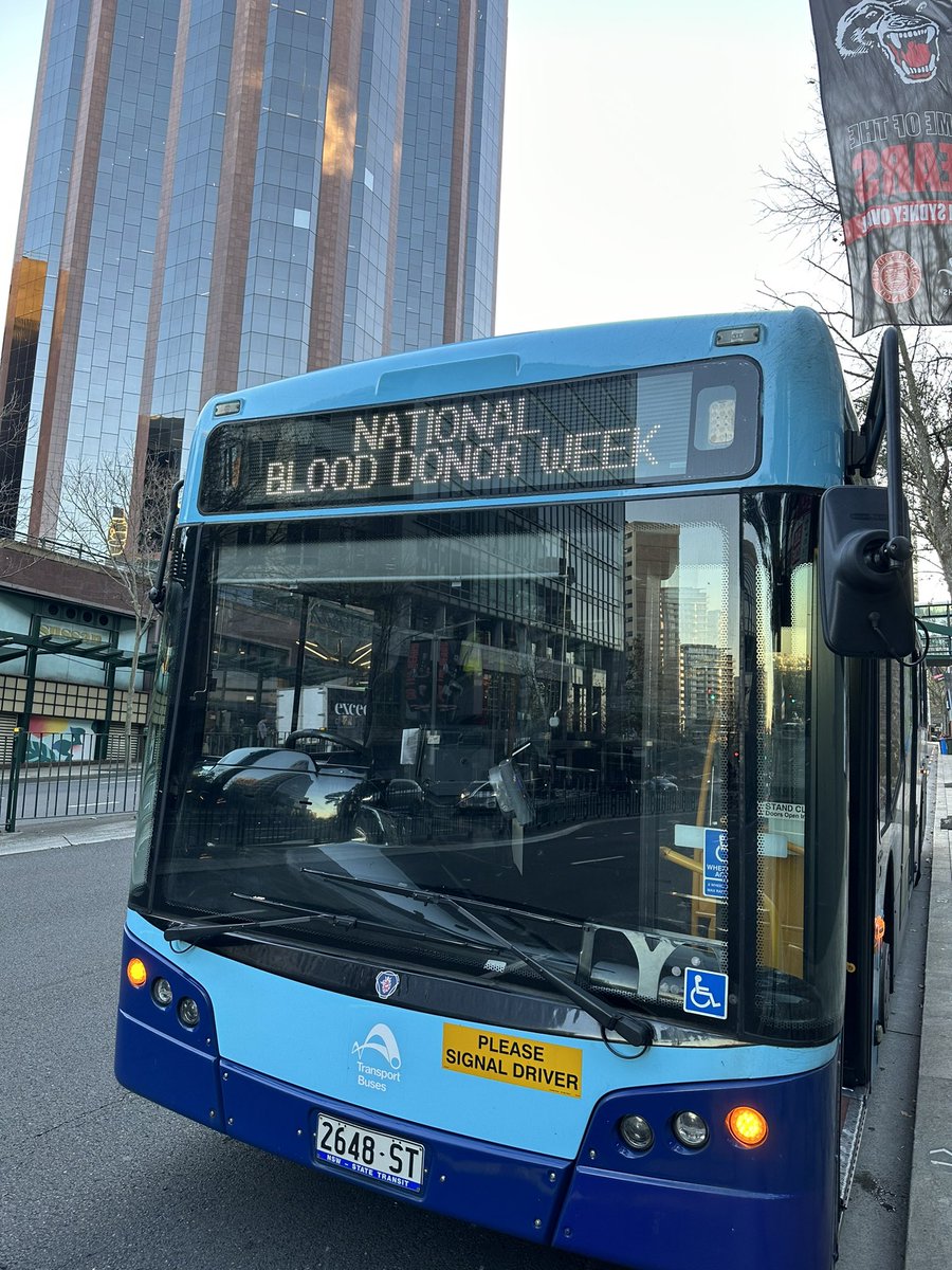 Liquorice8's tweet photo. @lifebloodau  when I’m not running regular services, I’m promoting donations every chance that I can :-)
Thanks to @BuswaysGroup for giving me this wonderful mobile billboard !! https://t.co/HdWP77HH4S
