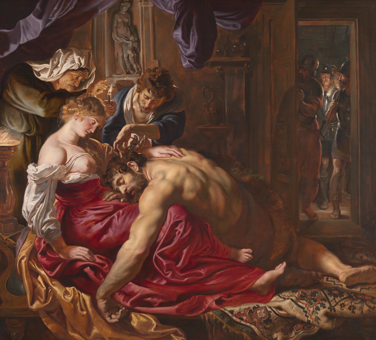 🖼️ Sansón y Dalila
👨‍🎨 Pedro Pablo Rubens
📆 1609-1610
🎨 Barroco
📏 185×205 cm
📍 National Gallery, Londres

#historiadelarte #arte #art #historiadores 

lacamaradelarte.com/obra/sanson-y-…