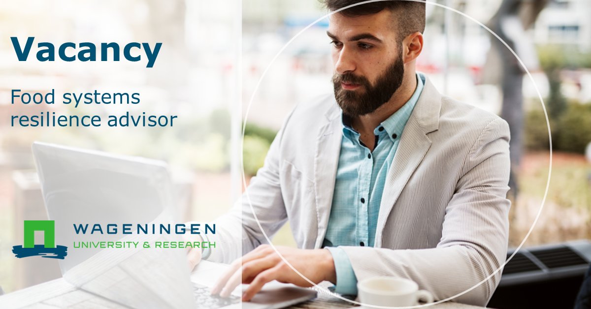 #Vacancy 🤝 Are you keen to contribute to Food Systems Transformation, leading to improved food and nutrition security for people living in conflict and protracted crises, eg in the Horn of Africa? Check our position for Food Systems Resilience Advisor 👇
wur.nl/.../food-syste…