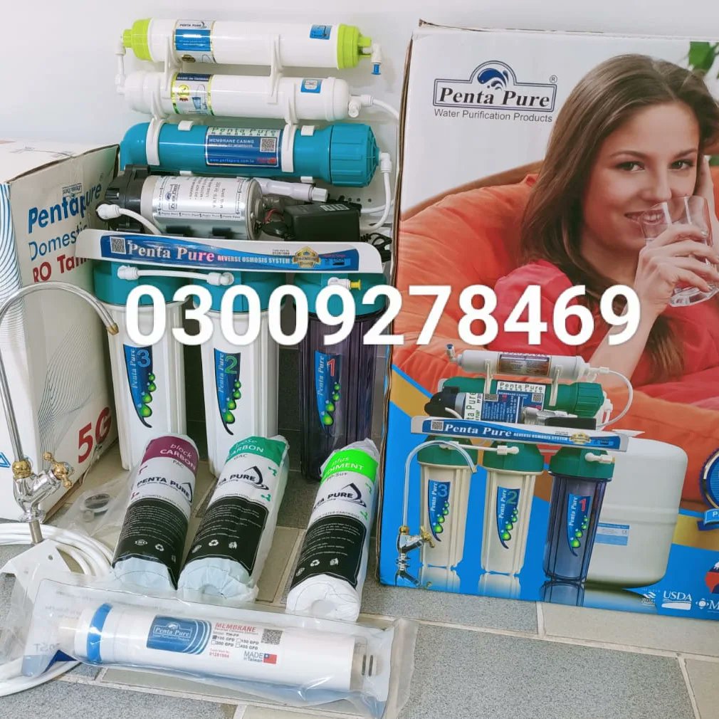 PentaPureRO's tweet image. Penta Pure 7-Stages Reverse Osmosis System 100-GPD Taiwan. 
PentaPure is the Only Original Registered Taiwan Water Purifier Brand in Pakistan with a History of 20 Years.