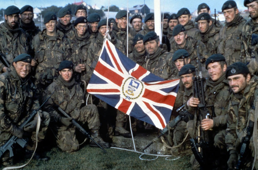 Duane1835's tweet photo. 41 years ago, today. The Falkland Islands were liberated.
They shall grow not old, as we that are left grow old. Age shall not weary them, nor the years condemn. At the going down of the sun and in the morning. We will remember them. 

I am forever grateful. 🇫🇰🇬🇧 🇬🇧🇫🇰 https://t.co/q3AlnuZwiA